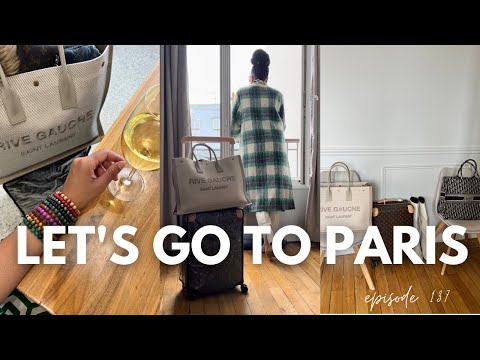 VLOG | LETS GO TO PARIS | WHAT TO WEAR IN PARIS SPRING 2023 | MOM LIFE | SOLO TRAVEL | CARRYON
