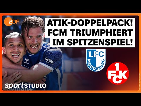 1. FC Magdeburg – 1. FC Kaiserslautern | 2. Bundesliga, 28. Spieltag 2024/25 | sportstudio