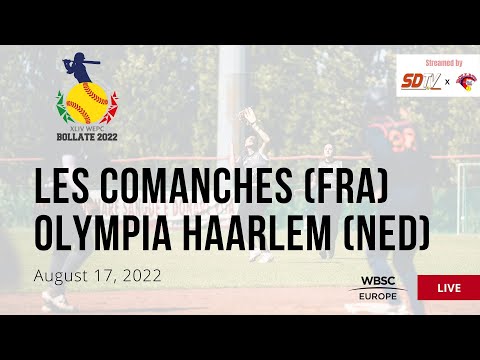 15 Women's Softball Premiere Cup - Les Comanches (FRA) VS Olympia Haarlem (NED)