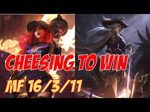 Miss Fortune vs Ashe 16/3/11 .. Cheese for the win, when your support carries you.