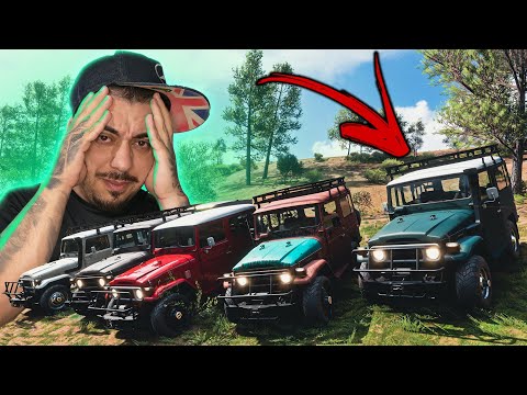 DESCENDO A SERRA SEM FREIO - ELE CONSEGUIU CAPOTAR - FORZA HORIZON 5 GAMEPLAY