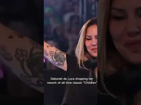Deborah de Luca playing “Children” by Robert Miles. Lovely techno rework by DDL #techno #dj #rave