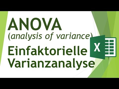 ANOVA (einfaktorielle Varianzanalyse) in Excel durchführen - Daten analysieren in Excel (16)