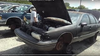 1991 Chevy Caprice sedan at LKQ junkyard in Largo, FL