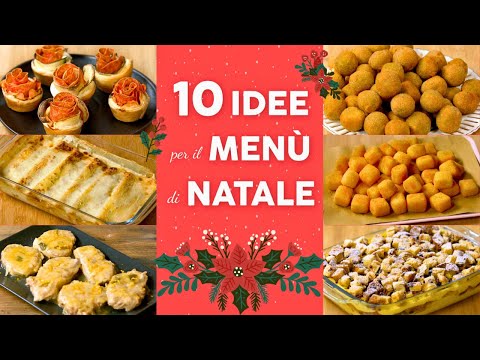 10 IDEE PER IL MENÙ DI NATALE di Benedetta Rossi 🎄💫 Ricetta TV Fatto in Casa per Voi