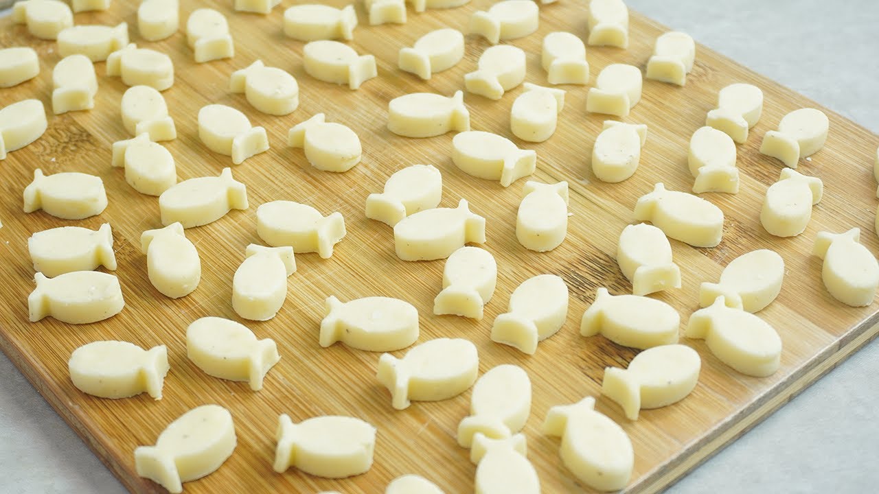 Easy Potato Recipe ! Bubble Potato ! Fish made from potatoes ! New creative way !