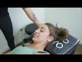 Watch As POPPING Out Her HUGE Muscle Knots To Release Tension TIGHT Asmr Chiro