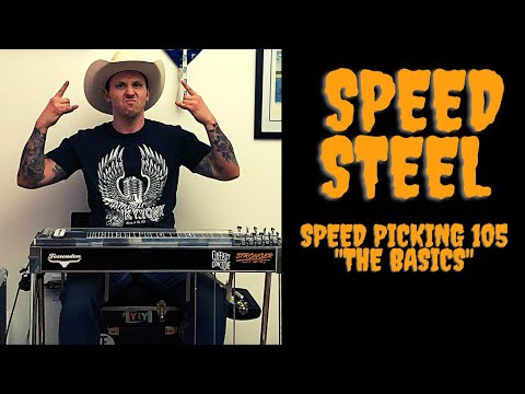 Speed Picking 105 "The Basics" Pedal Steel Guitar Lesson