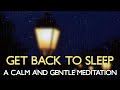 Get Back To Sleep Meditation Fall Back Asleep Guided Meditation