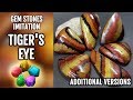 NEW Tiger’s Eye Stone Imitation - 2nd video with another versions on how to do!