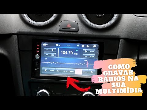 #centralmultimidia #fm #som           COMO GRAVAR RÁDIOS NA FM DA CENTRAL MULTIMÍDIA HONESTV