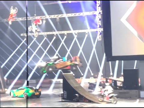 BIG CRASH! Autosport International NEC Birmingham 2023 (Live Action Arena)