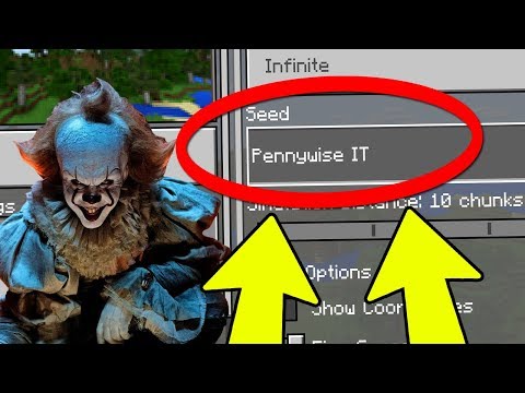 Erin Ketchum (ZombieSMT) - NEVER Play Minecraft PENNYWISE WORLD! (Haunted "IT PENNYWISE" Seed)