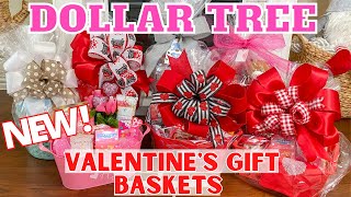 Dollar Tree Valentine's Day Gift Baskets 2022