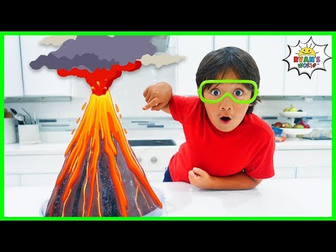 爆発！おうちで作るミニ火山