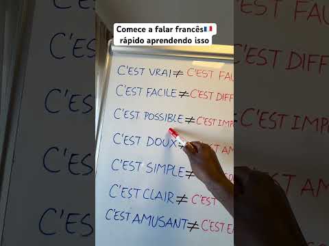 Isso te ajuda a falar francês rápido!