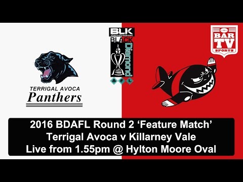 2016 BDAFL - Round 2 - Feature Match - Terrigal Avoca v Killarney Vale