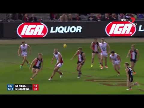 Round 17 AFL - St Kilda v Melbourne Highlights
