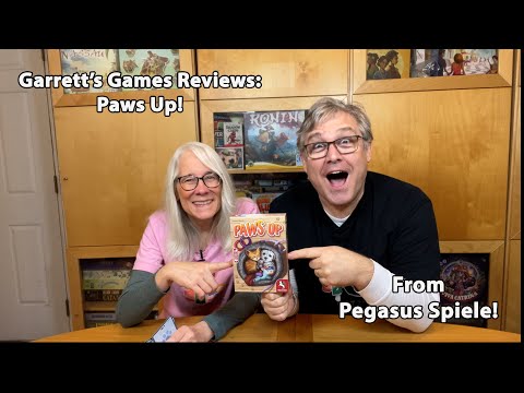 Garrett's Games Reviews: Paws Up from Pegasus Spiele