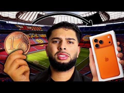 Ich TRADE 0.01€ zu einem IPHONE 17 (BARCELONA-EDITION)
