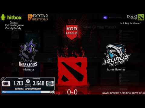 Playoff -BO3| Infamous vs Isurus @Pythianlegume - Jul 12th #1