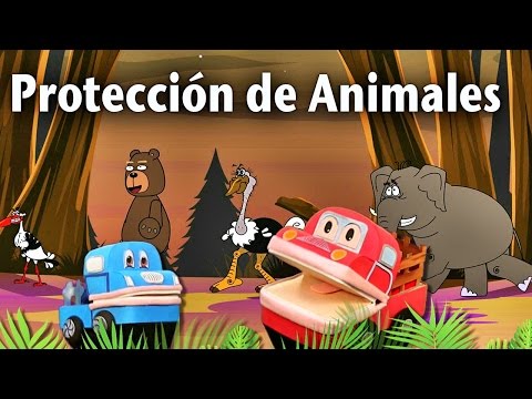Protección de Animales en Peligro de Extinción - Los Niños Aprenden a Preservar - Barney El Camión