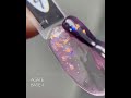 SAGA professional AGATE BASE 4 (рожево-ліловий з ефектом битого скла), 9 мл