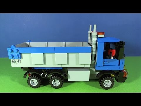 Vidéo LEGO City 60075 : L'excavatrice et le camion