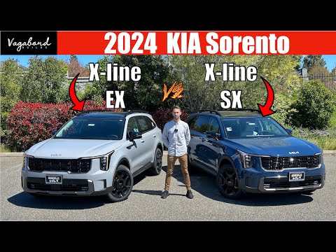 2024 Kia Sorento X-line EX vs X-line SX