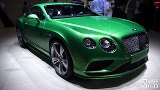 FIRST LOOK: Facelift Bentley Continental GT Speed - Geneva 2015
