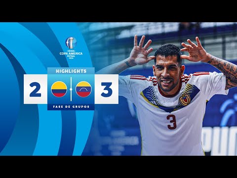 COLOMBIA 2-3 VENEZUELA | HIGHLIGHTS | CONMEBOL COPA AMÉRICA FUTSAL 2026™