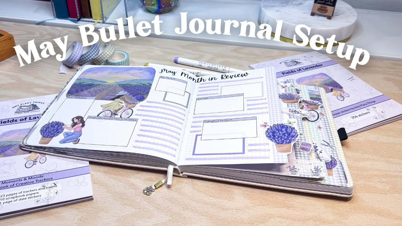 May 2026 Bullet Journal Setup | Dutch Door Journal Spread - PART 2