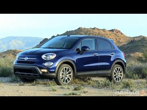2016 FIAT 500X Lounge AWD Test Drive Video Review
