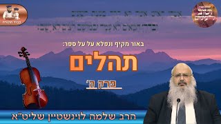 🎻באור מרתק ומקיף על ספר "תהלים" (פרק ה') – הרב שלמה לוינשטיין שליט"א (הרב שלמה לוינשטיין) - התמונה מוצגת ישירות מתוך אתר האינטרנט יוטיוב. זכויות היוצרים בתמונה שייכות ליוצרה. קישור קרדיט למקור התוכן נמצא בתוך דף הסרטון