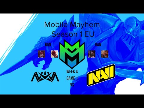 Trovo Nova Esports vs Natus Vincere [Game 1 BO3] | Week 4 | Mobile Mayhem Season 1 EU