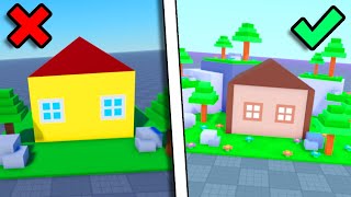 5 Hacks to Become an AMAZING Builder | Roblox Studio