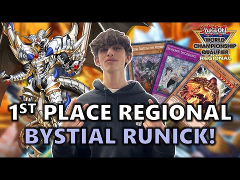 FIRST PLACE MONTREAL REGIONAL Bystial Runick Synchro Deck Profile ft. Lucca! | POST January Ban List