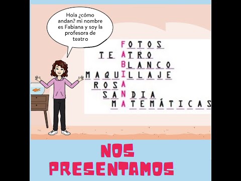 ¡Hola! Soy la profe Fabiana y hoy les traigo una dinámica que me encanta para conocernos mejor en las primeras clases. Se trata de usar nuestro propio nombre como eje para describir quiénes somos, qué nos gusta y cuáles son nuestros intereses