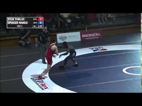 59 kg Finals (Match 2) - Jesse Thielke (New York AC) vs Spenser Mango (Army WCAP)