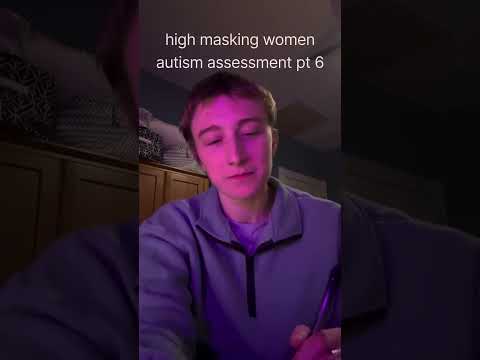 Autism assessment for high masking women part 6