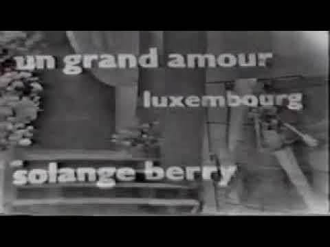 04) Luxemburgo Solange Berry - Un Gran Amour (Eurovisão 1958) Luxembourg in Eurovision 1958