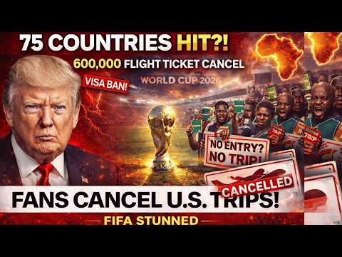 75 Länder von Trumps Visaverbot betroffen? Afrikanische Fans stornieren Reisen zur WM 2026 in die...