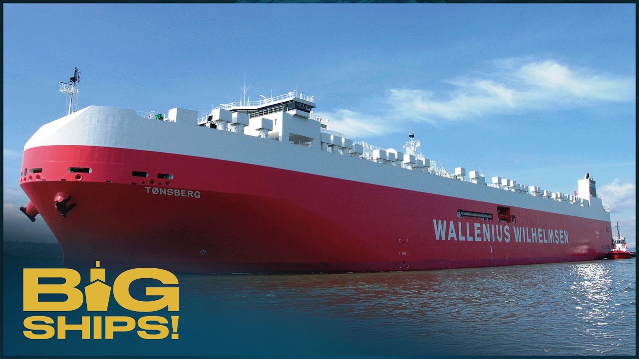 MV Tønsberg: The Raw Power Of The Largest Roll-On/Roll-Off Vessel In The World