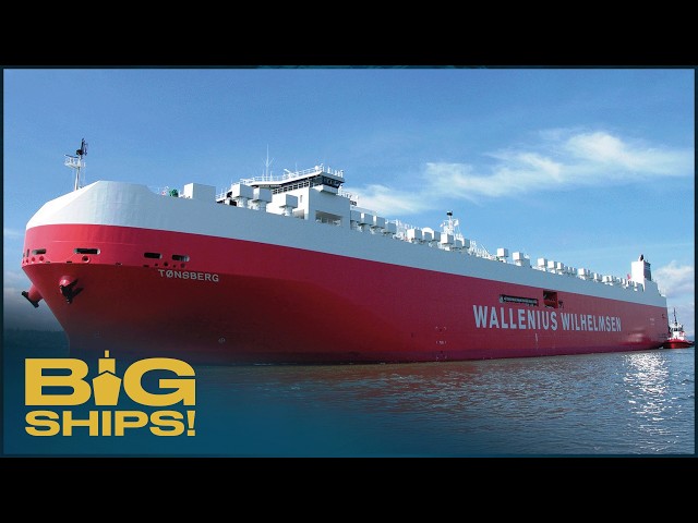 MV Tønsberg: The Raw Power Of The Largest Roll-On/Roll-Off Vessel In The World