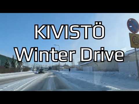 Kivistö Snow Drive | Daytime Winter Driving in Vantaa, Finland.
