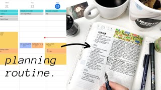 Daily Planning Routine | Digital & Paper Planners