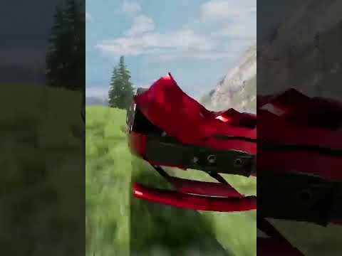 Loss of Control Car Crashes #57  #shorts #beamng 39
