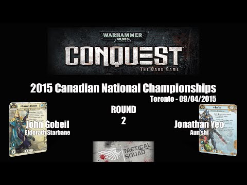 Canadian Nationals 2015 #2 - Swiss Round 2 - Warhammer 40,000: Conquest