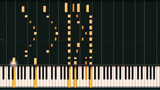 Ben Folds - Underground - Synthesia Piano Tutorial