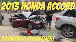 2013 - 2017  HONDA Accord DASHBOARD REMOVAL